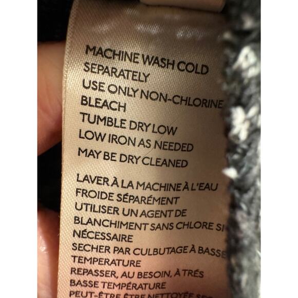 We the Free Sunny Day Night Star Charcoal Gray Turtleneck M Pullover Sweatshirt - Picture 9 of 12